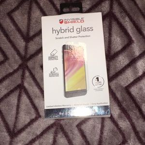 Hybrid glass screen protector.
